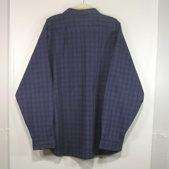 Egara Shirt Size 3XL No Iron Classic Fit Blue - Picture 7 of 8